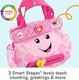 Fisher-Price Baby & Toddler Toy Laugh & Learn My Smart Purse with Lights & Smart Stages Learning Songs for Infants Ages 6+ Months