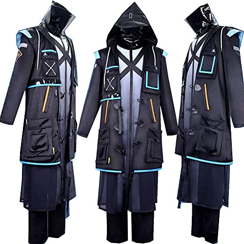 Game Arknights Doctor Cosplay Costume Adult Jacket Dardblue Outfits Full Set