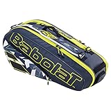 Babolat RHX6 Pure Aero Grey Yellow White Tennis Racquet Bag