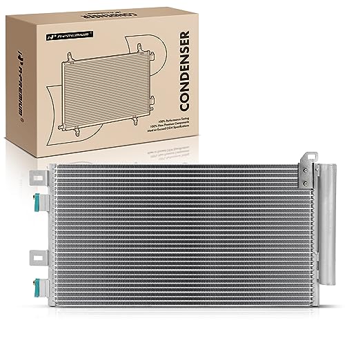 A-Premium Air Conditioning A/C Condenser Compatible with Mini Cooper 2002-2008 L4 1.6L, Replace# 64531490572