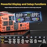 BELTTT 3000W Pure Sine Wave Inverter 12V DC to 120V AC for RV, Truck, Off-Grid, Home, Solar Car Power Inverter with Dual AC, 20A Socket, 5V 2.1A USB, Hardwire Port, Remote Controller 23Ft Cable