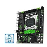 ZLJBEIM X99 PR9 Motherboard Combo LGA 2011-3 Intel Xeon e5 2640 v3 CPU Kit DDR4 RAM SATA/NVME M.2 Slot USB 3.0