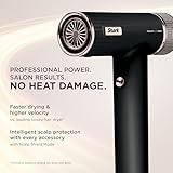 Shark SpeedStyle Pro Professional Performance High-Velocity Hair Dryer System with Scalp Shield and IQ Speed Styling & Drying Suite, Straight and Wavy Hair, Lightweight, Ionic, No Heat Damage, HD731