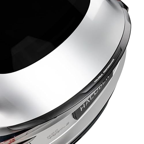 HALOBLK Performance Carbon Fiber Rear Spoiler Designed for Tesla Model 3 (2024-2025) Accessories, Ultralight Genuine 3K Carbon Fiber Rear Spoiler (Matte Finish)