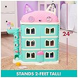 Gabby’s Dollhouse, Purrfect Dollhouse with 15 Pieces including Toy Figures, Furniture, Accessories and Sounds, Kids Toys for Ages 3 and up