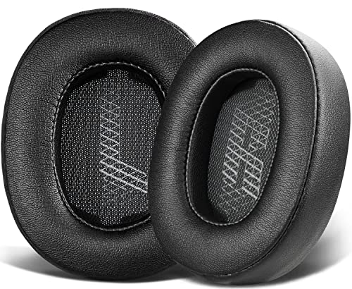 SOULWIT Professional Replacement Ear Pads for JBL Live 500BT/Live 500 BT Around-Ear Wireless Headphone, Earpads Cushions with Softer Protein Leather, Noise Isolation Foam - Live500 PL Black