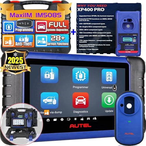 Autel MaxiIM IM508S Automotive k Programming Tool Comes with The XP400PRO, in Terms of k Programming, it Offers The Same functionality as The IM608 Pro, is an Upgraded Version of The IM508