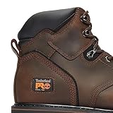 Timberland PRO Men's Pit Boss 6 Inch Steel Safety Toe Industrial Work Boot, Brown-2024 New, 10