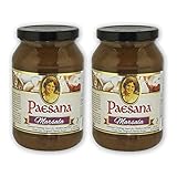 Paesana Marsala Gourmet Cooking Sauce - Simmer Sauce made with Marsala Wine. Great with Chicken or Veal. Kosher Parve. 15.75 oz. Jar - Packed in USA (2 Pack)