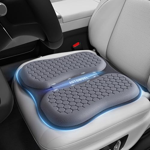 AUTOWOEL Car Seat Cushion, Comfort Ice-Gel Car Cushions for Driving - Sciatica & Lower Back Pain Relief, Seat Cushion for Car Seat Driver, Office Chair, Wheelchair