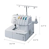 Brother Coverstitch Serger, 2340CV, Sturdy Metal Frame, 1,100 Stitches Per Minute, Trim Trap, Included Snap-on Presser Feet