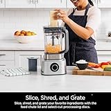 Ninja Blender and Food Processor Combo, Foodi Power Blenders For Kitchen and Personal Size, Smoothie Maker, 6 Functions for Bowls, Spreads, Shakes, 72-oz. Glass Pitcher & To-Go Cups, Silver SS401