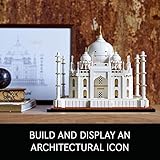 LEGO Architecture Taj Mahal 21056 Building Set - Landmarks Collection, Display Model, Collectible Home Décor Gift Idea and Model Kits for Adults and Architects to Build