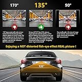 NATIKA Backup/Front View Camera: No Distorted Affect Starlight Night Vision HD Waterproof 960H CVBS/720P AHD Hitch Backup/Reverse/Rear Camera License Plate for Cars Pickup Trucks SUV RV Van