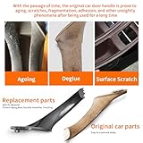 NEWNTSAME Car Door Handle Compatible with BMW 5 Series F10 F11 2011-2016 Inner Door Pull Handle Interior Door Handles Replacement Cover, 520i 528i 530i 535d 535i 550i (Carbon Fiber Color)