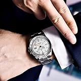 Pagani Design Watches for Men Automatic Mechanical GMT 42mm Sport Waterproof Stainless Steel Sapphire Glass Wrist Watch