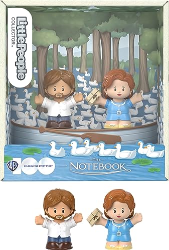 Little People Collector The Notebook Movie Special Edition Set for Adults & Fans, Allie & Noah Figures in Display Package