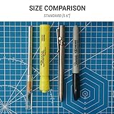 Tactile Turn Titanium Bolt Action Pen - Standard Length [5.6"] - Retractable Ink Refillable Pen - 100% Titanium - Made in the USA - Machined Metal Pen