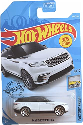 Hot Wheels Ranges Rover Velar, [White] 237/250 Factory Fresh 4/10 ()