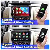 SizxNanv for Mazda 3 Android Touch Screen Compatible with Carplay Android Auto,Car Radio Stereo Bluetooth Navigation GPS WiFi FM/AM Backup Camera Head Unit for Mazda 3 2004 2005 2006 2007 2008 2009