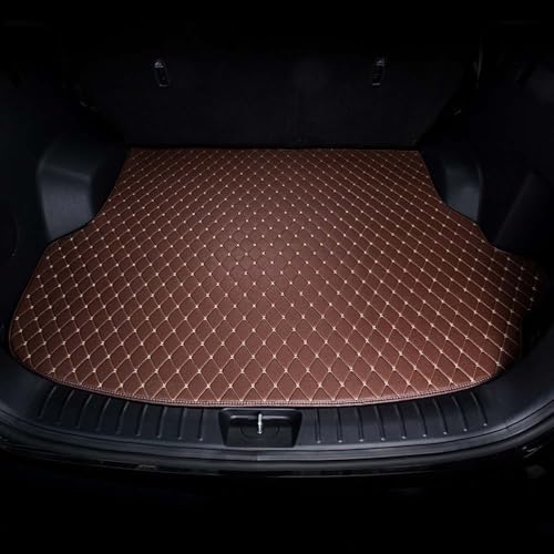 Car Boot Mat,for Fiat Qubo 2008-2019 Car Leather Boot Liner Mat Waterproof Trunk Protector Pad Scratch Non-Slip Accessories Interior,E