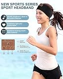 Mixiba 2-Pack Headband Headphones, Sleeping Headphones with Ultra-Thin HD Stereo Speaker, Bluetooth Headband Wireless for Sports, Workouts, Insomnia, Yoga, Air Travel, Meditation