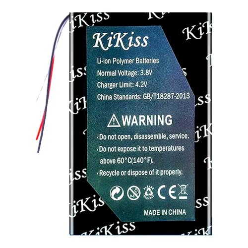 High-Capacity 600mAh Battery Compatible for Apple iPod Nano1 Nano 1st Generation 1 Gen A1137 4GB 2GB 1GB(616-0223 616-0224),0-Cycle Li-ion Polymer,Replacement Media Player Battery with Tool Kits