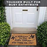 MAINEVENT Welcome to The Salty Spittoon Door Mat 30x17 Inch, Salty Spittoon Doormat, House Decor, Funny Nerd Gift Geek Decor Funny Nerdy Decor