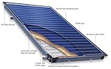 Northern Lights Group SunRain Solar Flat Plate Collector- SRCC Solar Water Heater