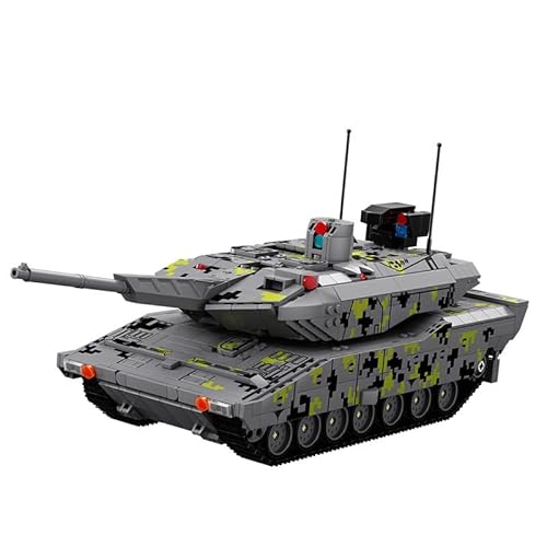 Zorwlodc WW2 Tank Building Set, Military Heavy Panther KF51 Tank Model, 2235 PCS, Compatible with Lego, Ages 16+