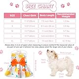 5 Pieces Dog Clothes Girl Dog Dresses Small Floral Puppy Dresses Pet Cat Princess Bowknot Clothes Cute Puppy Summer Outfits for Yorkie Female Cat Small Pets, 5 Styles(Cute Style,Small)