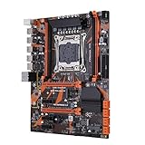 Desktop MainboardFit for X99 D4 Motherboard Set Xeon E5 2640 V3 LGA2011-3 CPU 2Pcs X 8GB =16GB 2666Mhz DDR4 Memory Solid State Motherboard Computer Motherboard