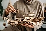 Wood Trick Yacht Mechanical 3D Wooden Puzzles for Adults and Kids to Build - Rides up to 8 ft - Model Kits for Adults - DIY Wooden Models for Adults to Build