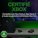 Seagate Game Drive for Xbox 2TB External Hard Drive Portable HDD - USB 3.2 Gen 1, Black with built-in green LED bar , Xbox Certified, 3 year Rescue Services (STKX2000400)