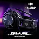 Turtle Beach Atlas Air Wireless Open Back PC Gaming Headset - PC, PS5, PS4, Mobile - 24-bit High-Fidelity Audio, Broadcast Grade Mic, Bluetooth, Floating Earcup, Memory Foam Cushions, 50-Hr Battery