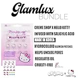 Glam Lux Beauty Bundle Made in Korea K- Beauty The Creme Shop X Hello Kitty Pimple Patches Hydrocolloid Acne Patch for Zits Blemeshes & Hydrating Lavender Facial Mist Spray Acne Remedy