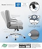 Boss Office Products Modern Executive Conference Chair, Grey