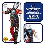 Rubies Boy's Marvel Spider-Man Maximum Venom Deluxe Venomized Iron Man Costume, Large