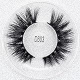 Visofree False Eyelashes Cruelty-free 3D Mink Lashes Fake Eyelashes (D803)