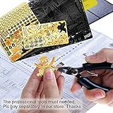 Piececool 3D Puzzles for Adults, Black Pearl Pirate Ship Metal Model Kits, 3D Watercraft Model Building Kit, DIY Craft Kits for Family Time, Great, 307Pcs