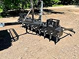 Field Tuff FTF-60DPTB 60" Tow Behind Dirt Pulverizer - Add Extra Weight! Works with ATVs and UTVs