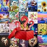 10 Pack DIY Diamond Paintings, Scenery 5D DIY Diamond Painting Kits for Adults, Diamond Embroidery Paintings Cross Stitch for Home Wall Decor 30x40 inch