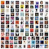 120 pcs, Artist Singers Album Cover Stickers, Female Pop Singer, Lyrics, Waterproof Vinyl Sticker. Concert Sticker Decor Laptop Stickers, Luggage, Water Bottle stickers, Phone decoration, Party Favors