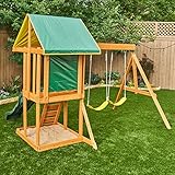 KidKraft Appleton Wooden Swing Set, (Amazon Exclusive)