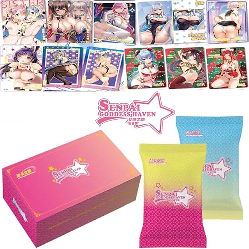 EGC Goddess Story Booster Box Anime Waifu Trading Cards Collectible Card Game Maiden Party Girl Party ACG SAC CCG TCG 3