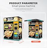 Innovative Pizza Vending Machine, Fast Gourmet Pizza, Selection of Sizes, Easy Payment Options, 24/7 Availability, Ideal for Fast Casual Dining, Perfect for Groups