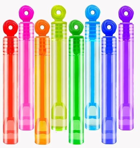 Bulk Goodie Bag Stuffer Filler for Kids 200 Pack, Mini Bubble Wands Party Favors Supplies Bulk for Toddlers, Small Treats Non Candy Preschool Prizes Toys Gifts for Birthday Wedding Giveaways Handouts