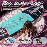 ATPROSS 11'6"x35" Inflatable Stand Up Paddle Board with Kayak Seat, Premium SUP Paddle Boards for Adults, 450lbs Extra Wide Blow up Paddle Boards for Yoga Fishing Paddle Board