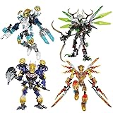 FOTN Bioniole Series Combination Energy Heroes Series Sets Building Blocks Action Figures Toys(Purple)