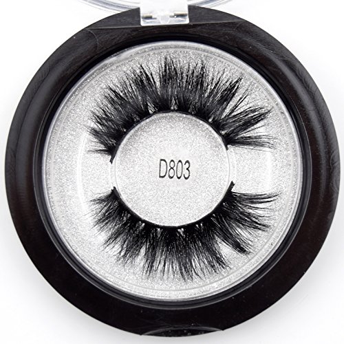 Visofree False Eyelashes Cruelty-free 3D Mink Lashes Fake Eyelashes (D803)